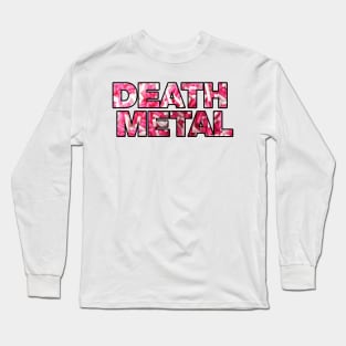 Heavy metal sprinkles design Long Sleeve T-Shirt